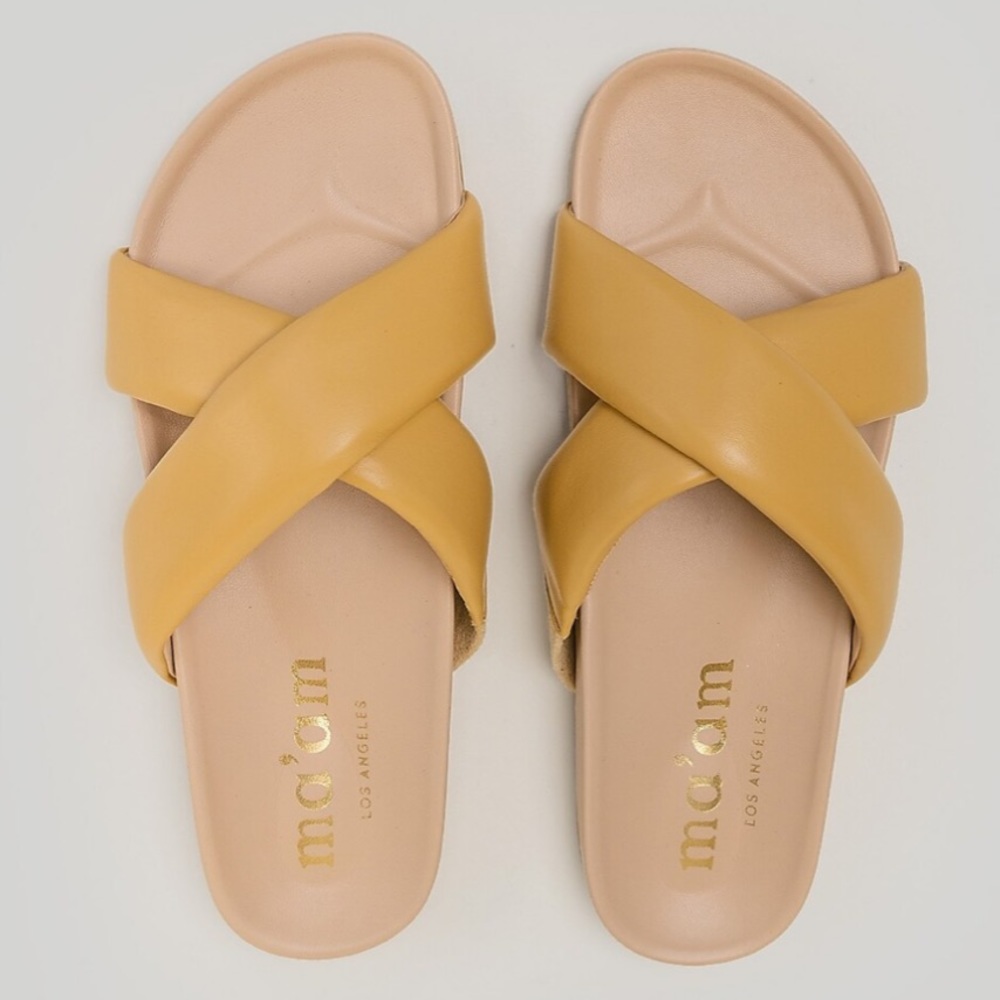 MIA Women's Mustard Slide Loafers